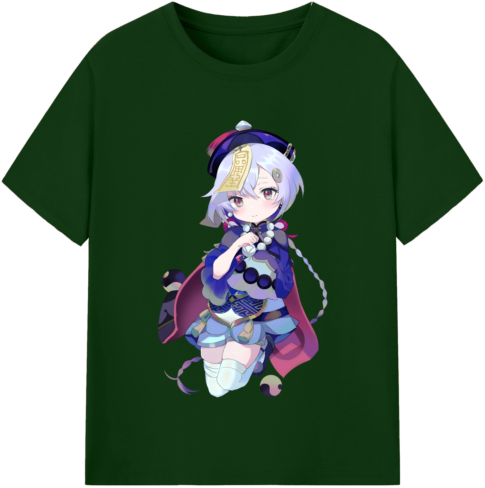 げんし神 七七 なな  genshin Nana 綿100％半袖Tシャツ（フロントプリント）